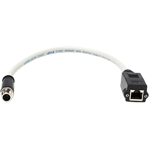 Ethernet Cable M12 to RJ45F Rock Safety Industrial Ltd