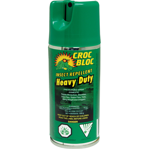 6-hr Heavy-Duty Insect Repellent, 30% DEET, Aerosol, 150 g Rock Safety Industrial Ltd