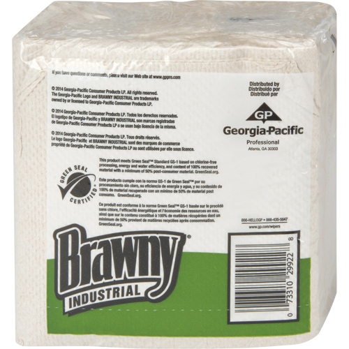 Chiffons Shur-Wipe, Utilitaire, 13" lo x 13" la Rock Safety Industrial Ltd