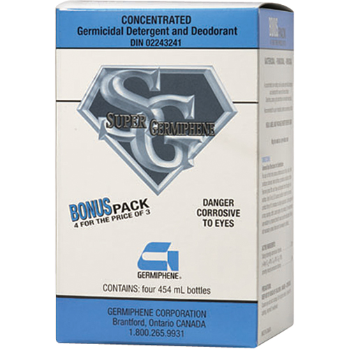 D&eacute;sinfectant Super Germiphene, 454 ml, Bouteille Rock Safety Industrial Ltd