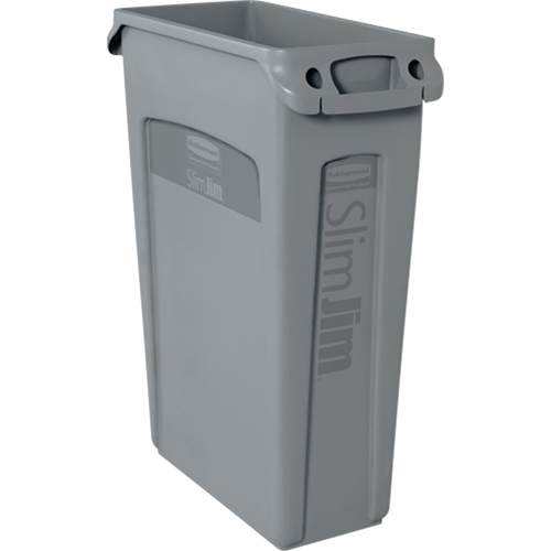 Slim Jim&reg; Container with Venting Channels, Plastic, 23 US gal. Rock Safety Industrial Ltd