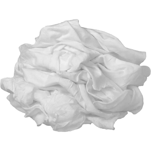 Chiffon, Coton/Polyester, Blanc, 20 lb Rock Safety Industrial Ltd