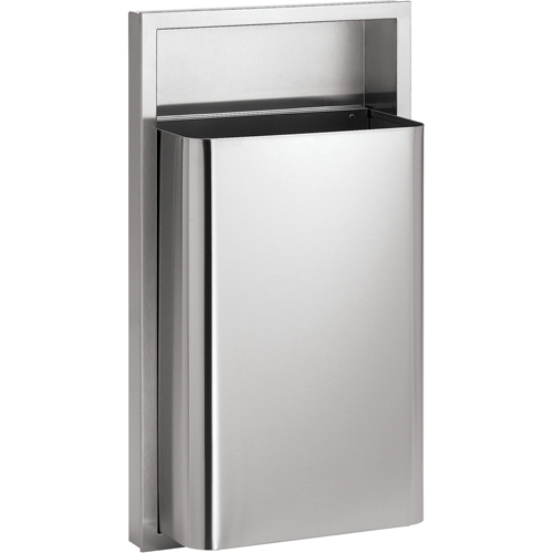 Poubelles, Acier inoxydable, 12 gal. US Rock Safety Industrial Ltd