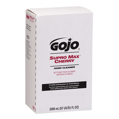Nettoyant pour les mains &agrave; la cerise Pro TDX 2000 Supro Max, Gel, 2 L, Recharge, Cerise Rock Safety Industrial Ltd