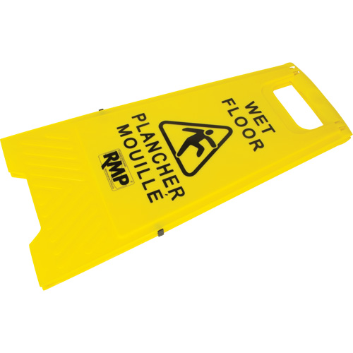 Safety Wet Floor Sign, Bilingual with Pictogram Rock Safety Industrial Ltd