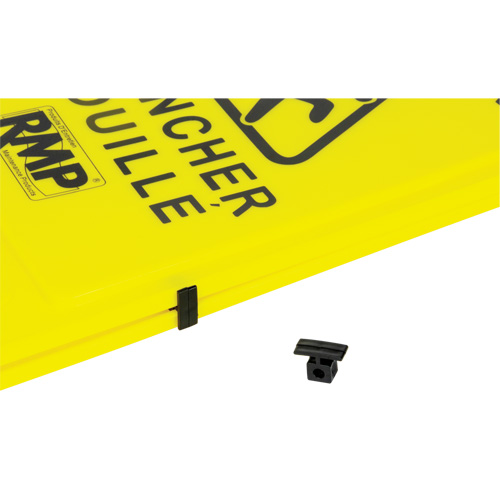 Safety Wet Floor Sign, Bilingual with Pictogram Rock Safety Industrial Ltd