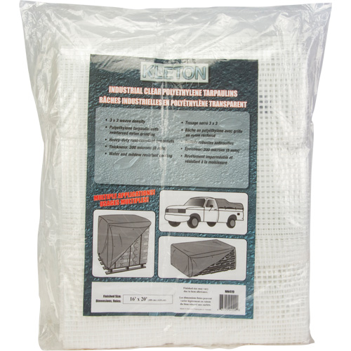 B&acirc;ches transparentes, 12' x 10' x 8 mils Rock Safety Industrial Ltd