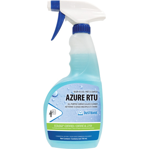 Azure Window & Glass Cleaner, 750 ml, Trigger Bottle Rock Safety Industrial Ltd