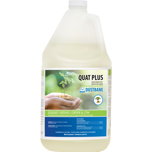Quat Plus - Disinfectants & Cleaners, 4 L, Jug Rock Safety Industrial Ltd