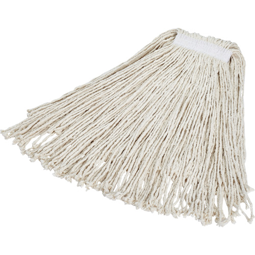Economy Wet Mop, Cotton, 24 oz., Cut Style Rock Safety Industrial Ltd