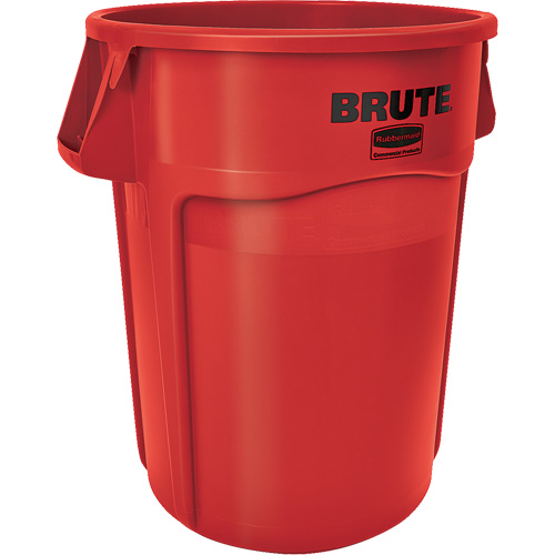 Round Brute&reg; Containers, Polyethylene, 32 US gal. Rock Safety Industrial Ltd