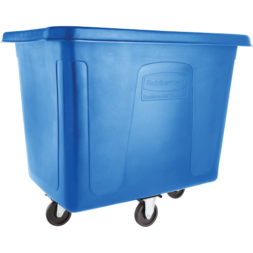 Chariot cubique, Plastique recycl&eacute; noir, 38" lo x 26" la x 28" h, Volume 8 pi³, Capacit&eacute; 300 lb Rock Safety Industrial Ltd