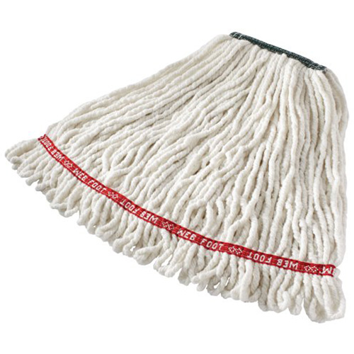 Web Foot&reg; Shrinkless Wet Mop, Antimicrobial, Yarn, 20 oz., Loop Style Rock Safety Industrial Ltd