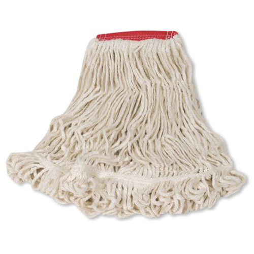 Super Stitch Wet Mop, Floor Finishing, Cotton/Yarn, 21 oz., Loop Style Rock Safety Industrial Ltd