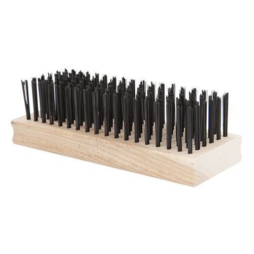 Scratch Brush, Steel, 18 x 6 Wire Rows, 6" Long Rock Safety Industrial Ltd