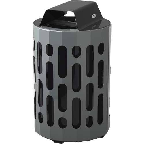 R&eacute;cipients &agrave; d&eacute;chets 2020 Stingray, M&eacute;tal, 42 gal. US Rock Safety Industrial Ltd