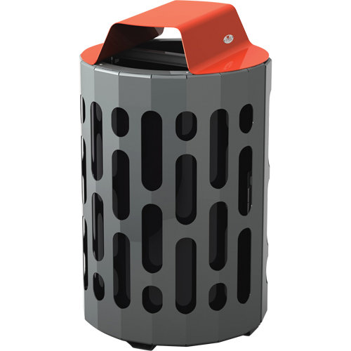R&eacute;cipients &agrave; d&eacute;chets 2020 Stingray, M&eacute;tal, 42 gal. US Rock Safety Industrial Ltd