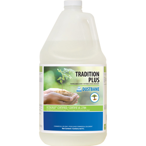Tradition Plus Hand Cleaner, Foam, 4 L, Unscented Rock Safety Industrial Ltd