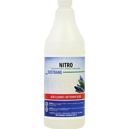 D&eacute;boucheur de drain liquide Nitro, 1 L, Bouteille Rock Safety Industrial Ltd
