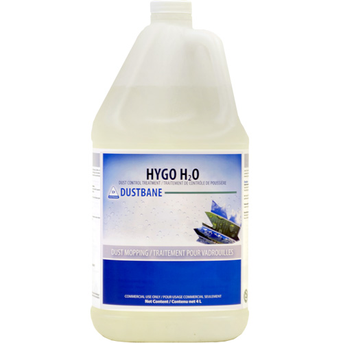Traitement de contr&ocirc;le de poussi&egrave;re Hygo H2O, 4 L, Cruche Rock Safety Industrial Ltd