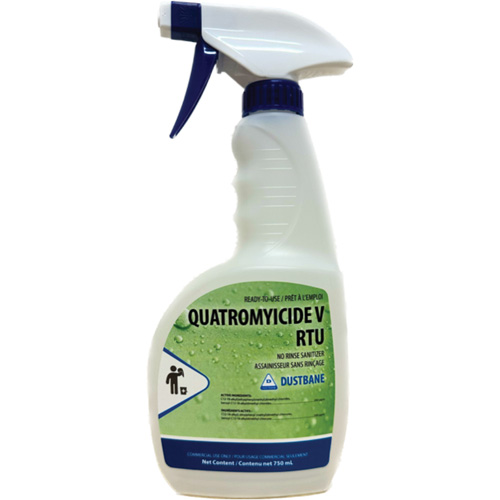 Germicide liquide Quatromyicide II, 750 ml, Bouteille &agrave; g&acirc;chette Rock Safety Industrial Ltd