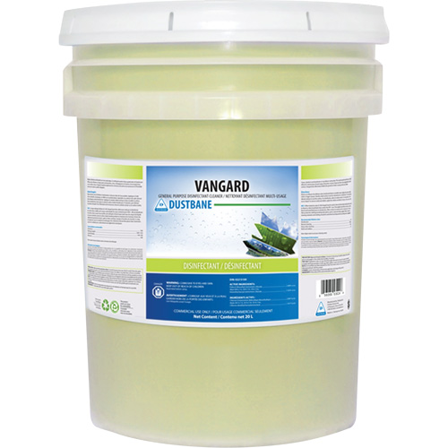 Vangard General Purpose Germicidal Cleaner, 20 L, Pail Rock Safety Industrial Ltd