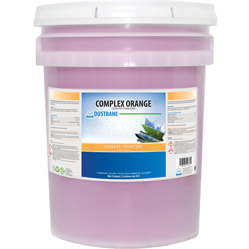 Complex Orange Degreaser, 20 L, Pail Rock Safety Industrial Ltd