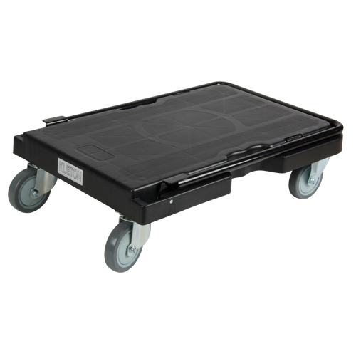 Chariot, 31-3/4" lo x 20-1/2" la, 500 lb cap, Roues Caoutchouc Rock Safety Industrial Ltd