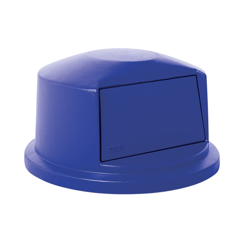 Round Brute&reg; Tops, Dome Lid, Plastic/Polyethylene, Fits Container Size: 24" Dia. Rock Safety Industrial Ltd
