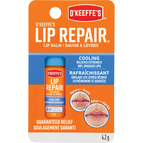 Baume &agrave; l&egrave;vres soulagement rafraîchissant Lip Repair, 0 IPS Rock Safety Industrial Ltd