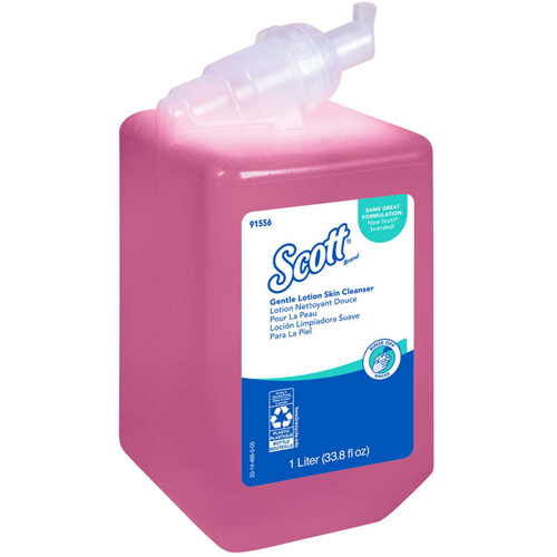 Nettoyant liquide pour la peau Scott Pro Gentle, Cr&egrave;me, 1 L, Parfum&eacute; Rock Safety Industrial Ltd