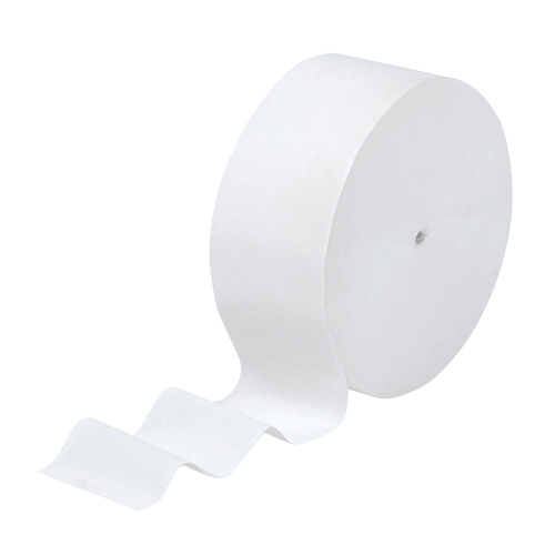 Papier hygi&eacute;nique JRT junior Scott, Rouleau Sans rouleau central, 1 Pli, Longueur 2300', Blanc Rock Safety Industrial Ltd