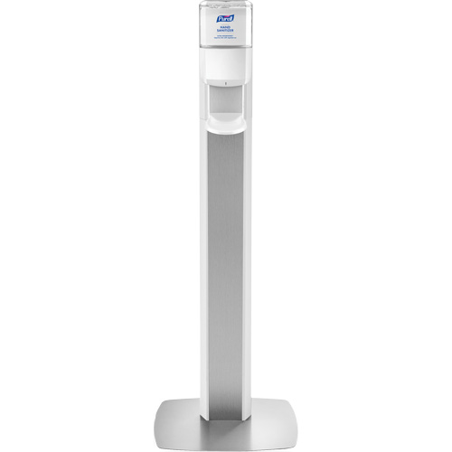 Messenger ES6 Silver Panel Floor Stand with Dispenser Rock Safety Industrial Ltd