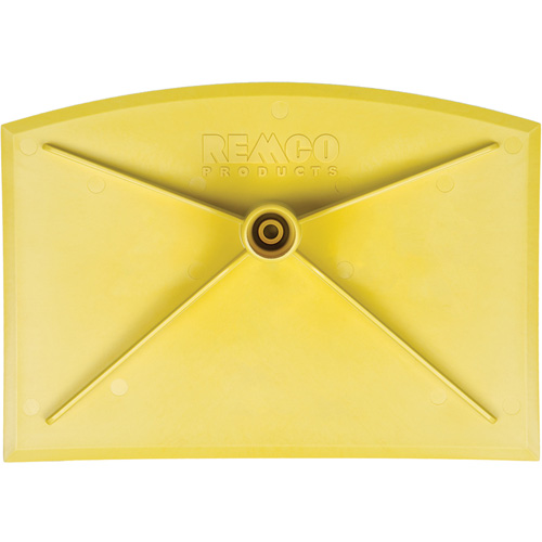 Grattoir hygi&eacute;nique de qualit&eacute; alimentaire, Jaune, 8" la x 11-1/4" lo Rock Safety Industrial Ltd