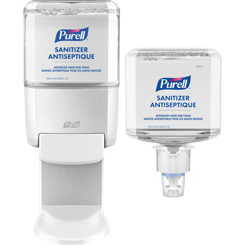 Ensemble de savon moussant pour les mains Advanced, 1200 ml, Cartouche de recharge, 70 % alcool Rock Safety Industrial Ltd