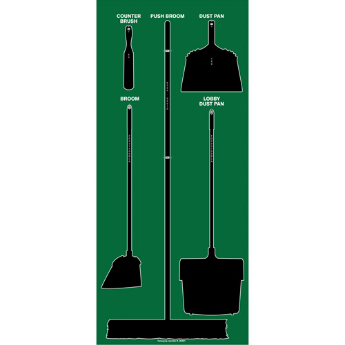 Tableau silhouett&eacute; sec Ultra Aluma-Lite (Anglais seulement) Rock Safety Industrial Ltd
