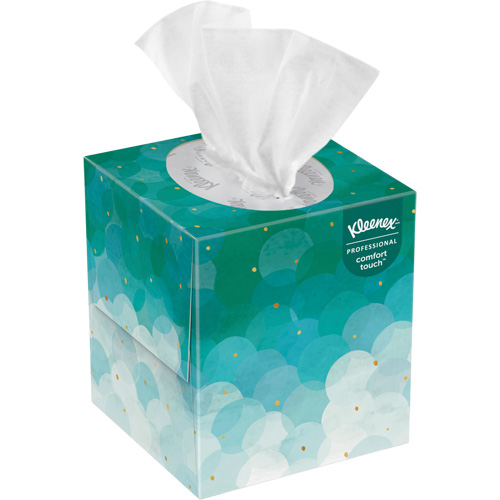 Kleenex&reg; Upright Facial Tissue, 2 Ply, 7.8" L x 8.3" W, 95 Sheets/Box Rock Safety Industrial Ltd
