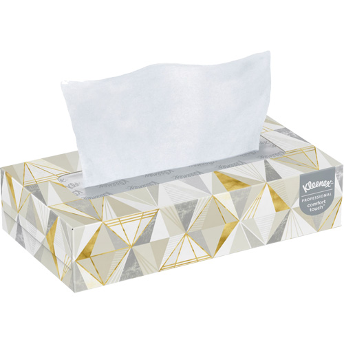 Papier-mouchoir Kleenex - &eacute;tui pratique, 2 pli, 7,8" lo x 8,3" la, 125 feuilles/boîte Rock Safety Industrial Ltd