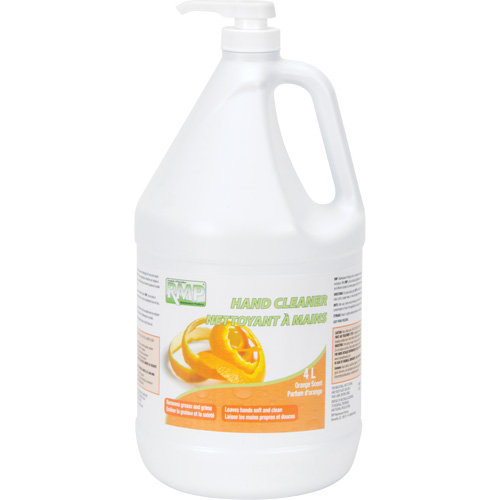 Nettoyant pour les mains &agrave; l'orange, Cr&egrave;me, 4 L, Cruche, Orange Rock Safety Industrial Ltd