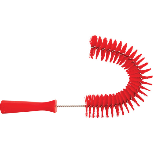 Hooked Brush, Medium/Stiff Bristles, 15-1/2" Long, Red Rock Safety Industrial Ltd