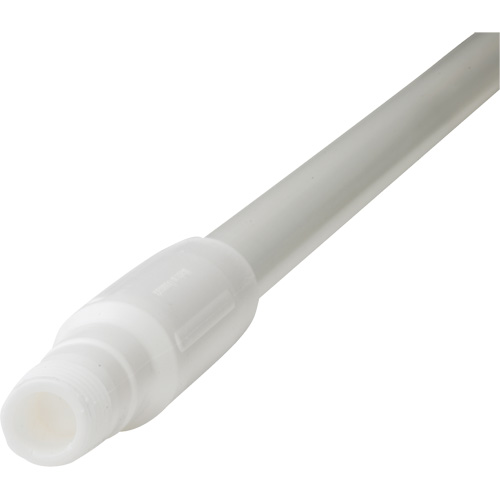 Handle, Broom/Scraper/Squeegee, White, Standard, 59" L Rock Safety Industrial Ltd