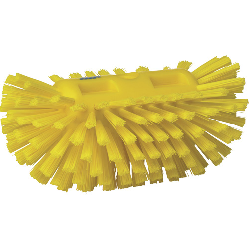 Tank Brush, Stiff Bristles, 8-1/4" Long, Yellow Rock Safety Industrial Ltd