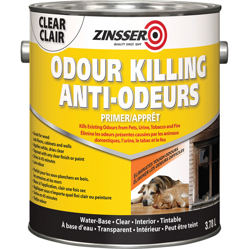 Odour Killing Primer, 3.78 L, Gallon, Clear Rock Safety Industrial Ltd