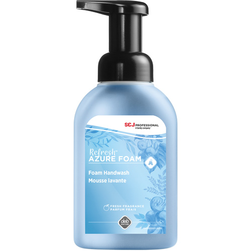 Savon &agrave; mains Refresh Azure, Mousse, 295 ml, Parfum&eacute; Rock Safety Industrial Ltd