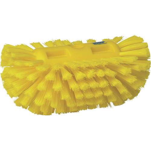 Tank Brush, Medium Bristles, 8-1/4" Long, Yellow Rock Safety Industrial Ltd