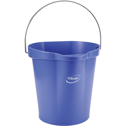 Seau pour l'hygi&egrave;ne des aliments, Mauve, 3 gal. US Rock Safety Industrial Ltd