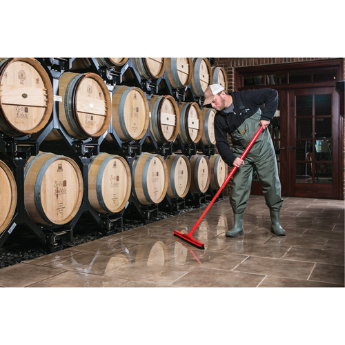 Raclette &agrave; t&ecirc;te fixe pour l'hygi&egrave;ne alimentaire, 20", Vert Rock Safety Industrial Ltd