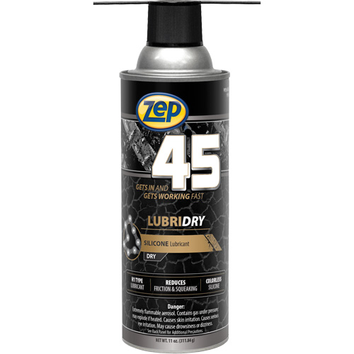 Lubrifiant sec &agrave; base de silicone 45 Lubridry, Canette a&eacute;rosol Rock Safety Industrial Ltd
