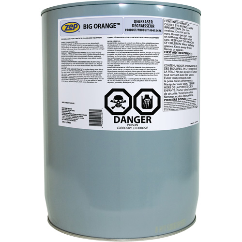Big Orange Industrial Degreaser & Graffiti Remover, 20 L Rock Safety Industrial Ltd
