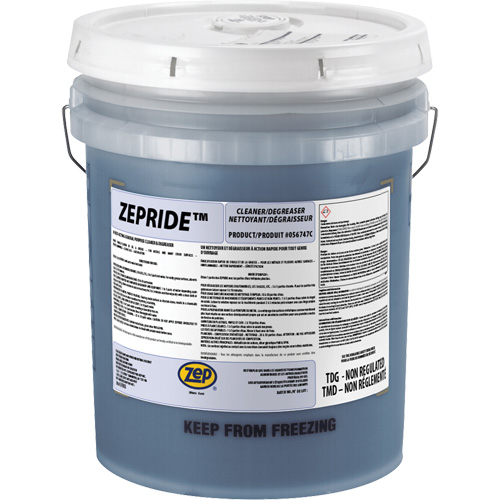 Nettoyant et d&eacute;graisseur tout usage &agrave; base de butyle Zepride, 20 L, Seau Rock Safety Industrial Ltd